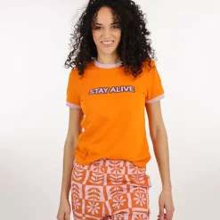 OXBOW Tee-Shirt, Top-Tee-Shirt TILLA - Ginger