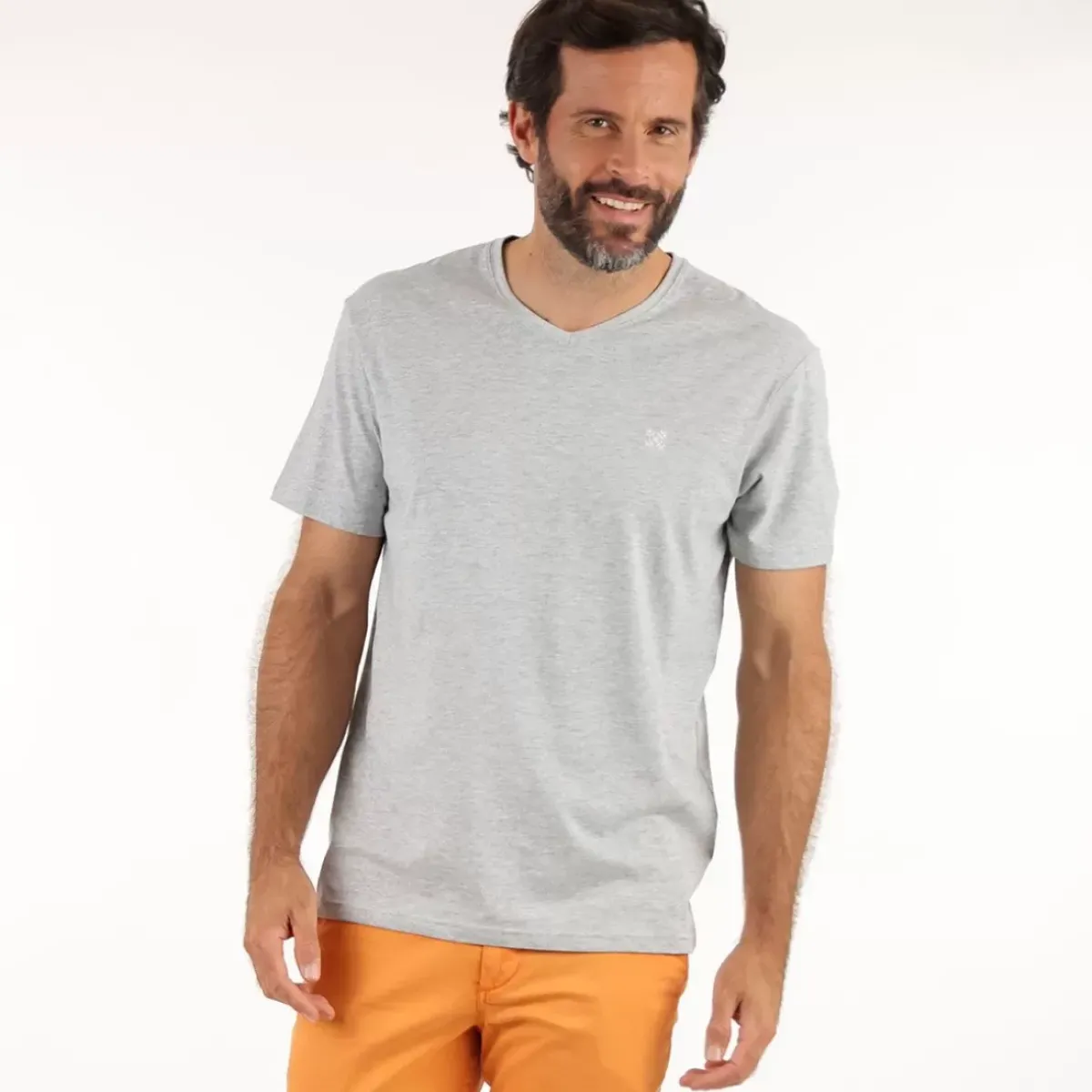 OXBOW Tee-Shirt|Clothing-Tee-Shirt TIVE - Heather Grey