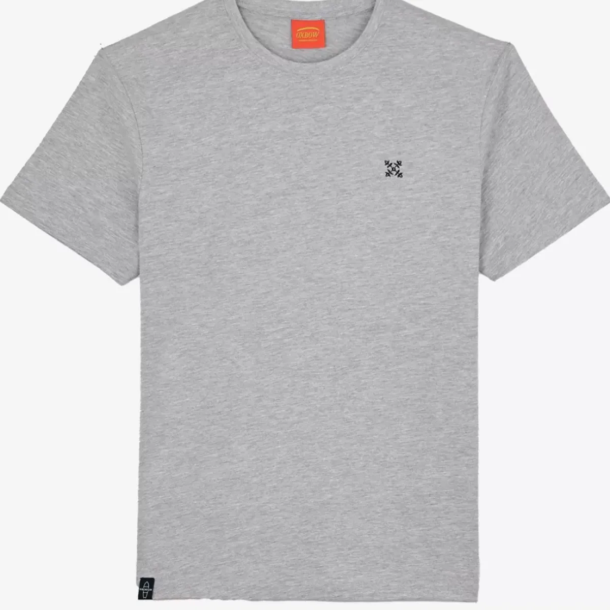 OXBOW Tee-Shirt|Clothing-Tee-Shirt TORNAT - Gris Chiné Heather Grey