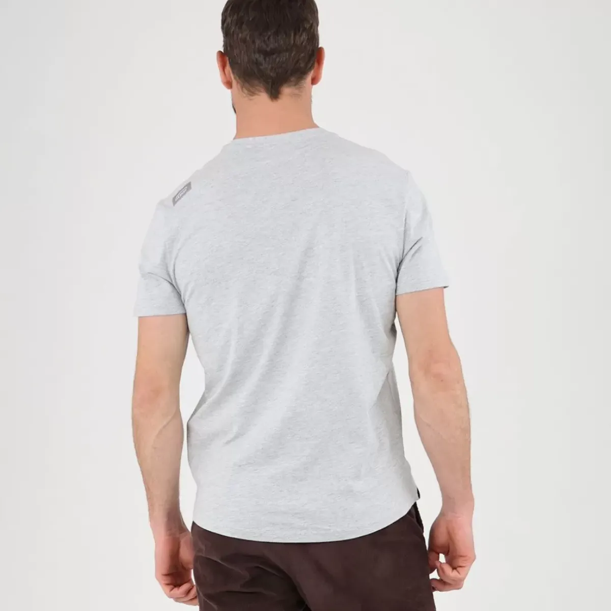 OXBOW Tee-Shirt|Clothing-Tee-Shirt TORNAT - Gris Chiné Heather Grey