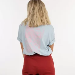 OXBOW Tee-Shirt, Top-Tee-Shirt TULLIGAN - Light Blue