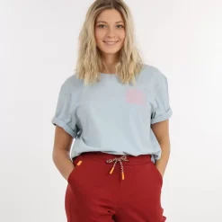 OXBOW Tee-Shirt, Top-Tee-Shirt TULLIGAN - Light Blue