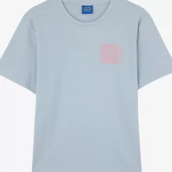OXBOW Tee-Shirt, Top-Tee-Shirt TULLIGAN - Light Blue