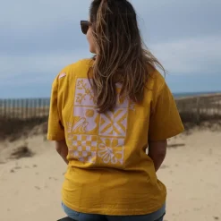 OXBOW Tee-Shirt, Top-Tee-Shirt TULLIGAN - Mimosa