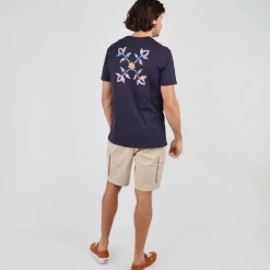 OXBOW Tee-Shirt-Tee-shirt TUMURAI - Deep Marine