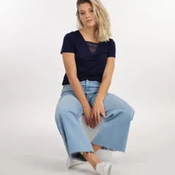 OXBOW Tee-Shirt, Top|Clothing-Top TIA - Navy