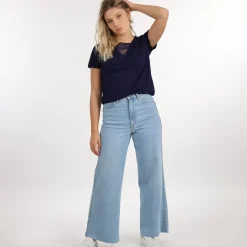 OXBOW Tee-Shirt, Top|Clothing-Top TIA - Navy