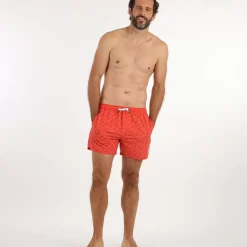 OXBOW Swimwear-Volleyshorts VOPEYE - Red